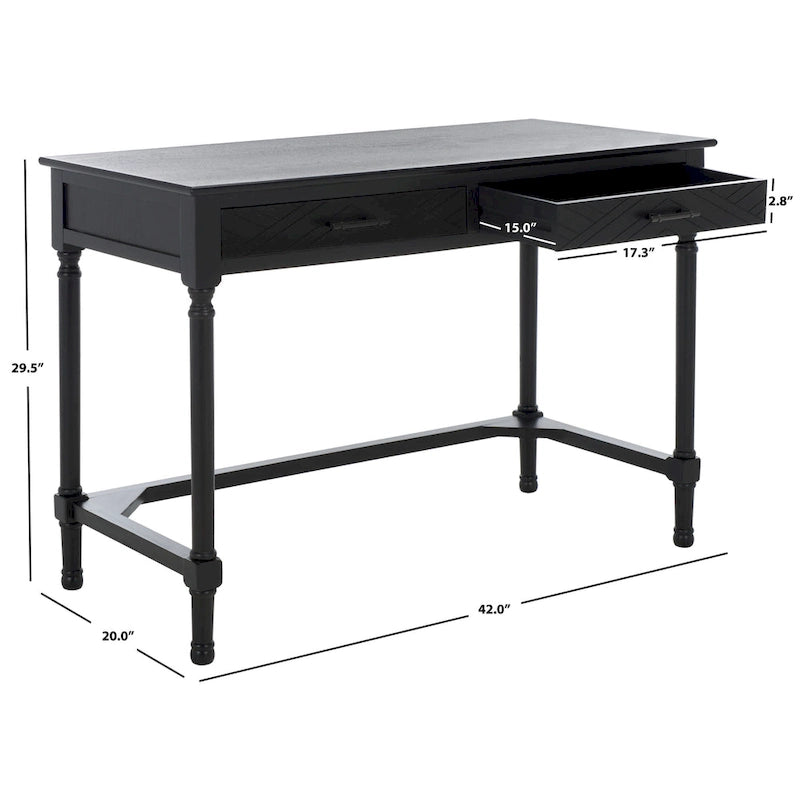 Bureau à 2 tiroirs