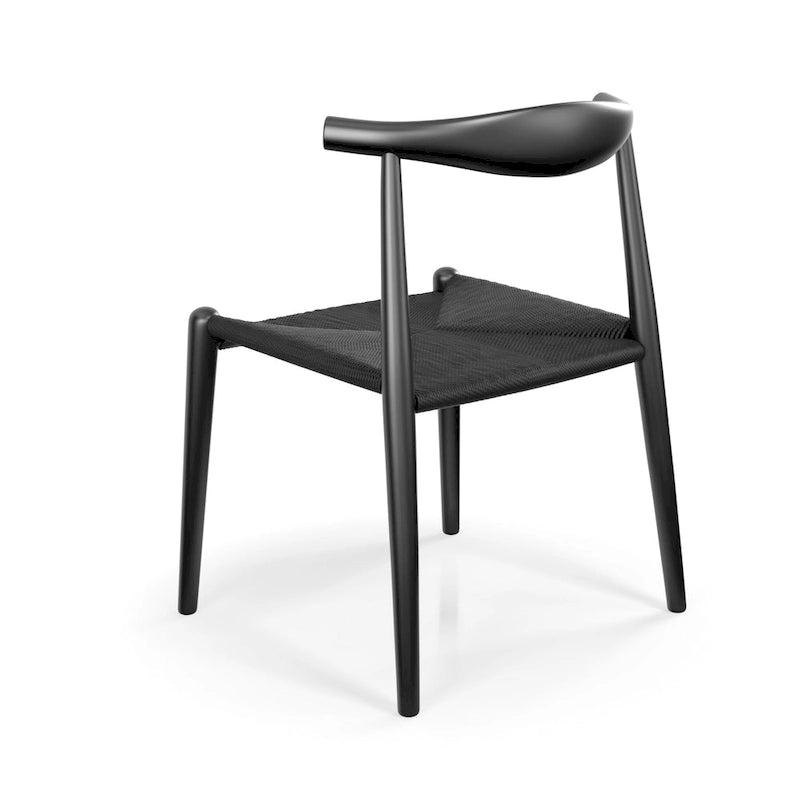 Chaise de salle à manger structure noire