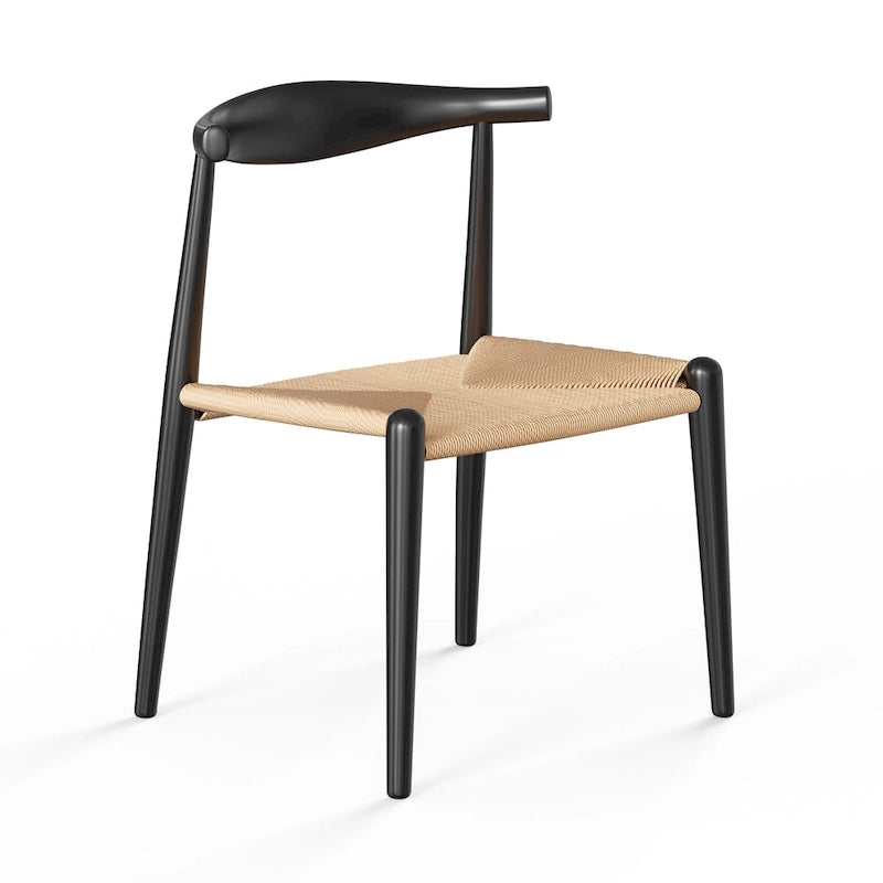 Chaise de salle à manger structure noire