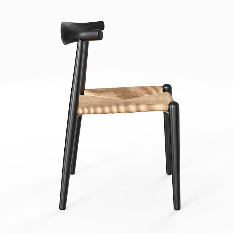 Chaise de salle à manger structure noire