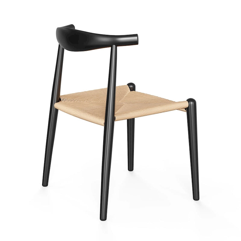 Chaise de salle à manger structure noire