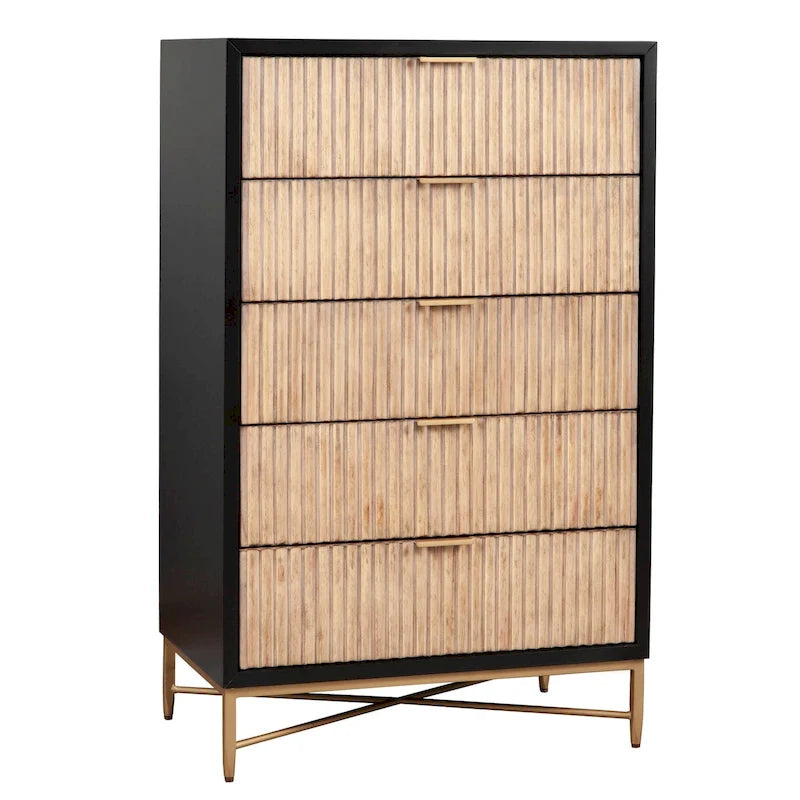 Commode Larsen à 5 tiroirs