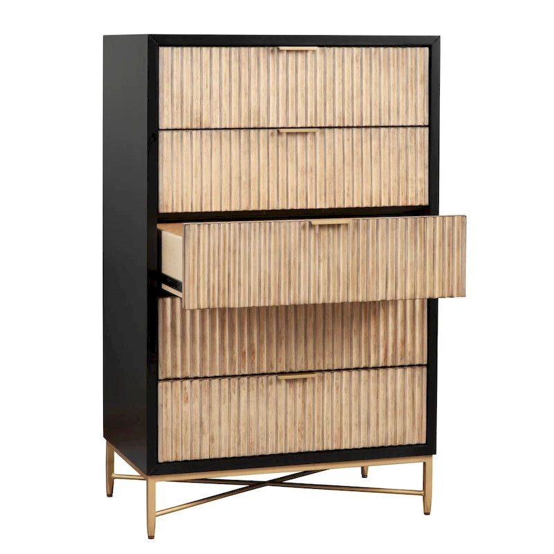 Commode Larsen à 5 tiroirs