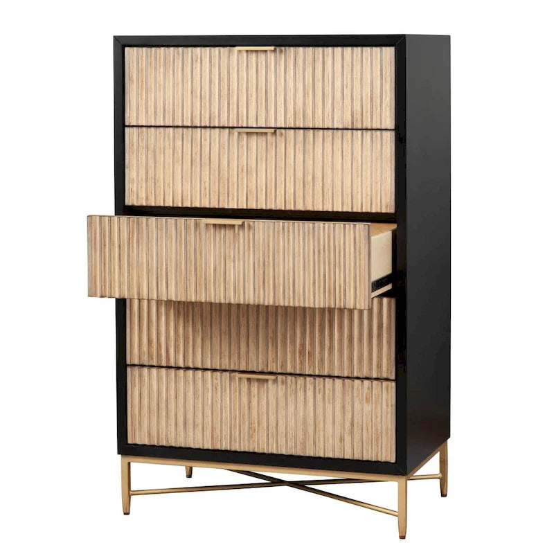 Commode Larsen à 5 tiroirs