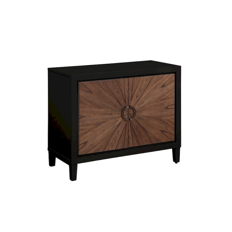 Meuble d'appoint 2 portes en bois