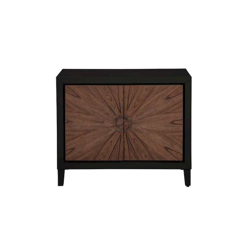 Meuble d'appoint 2 portes en bois