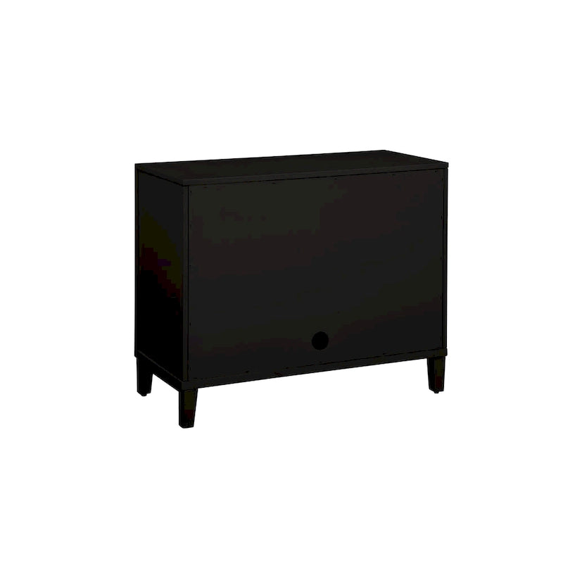 Meuble d'appoint 2 portes en bois