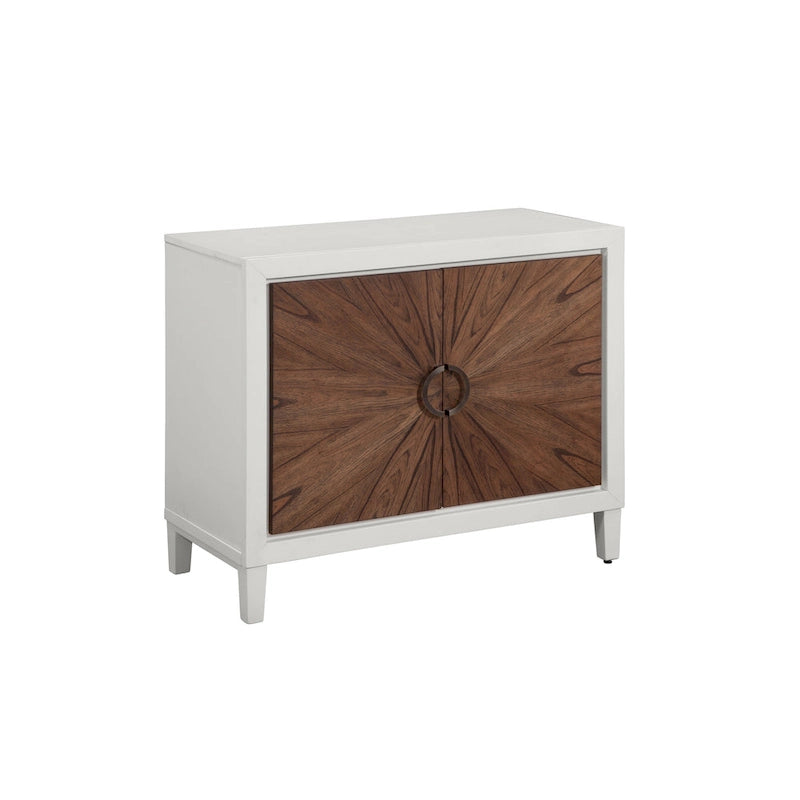 Meuble d'appoint 2 portes en bois