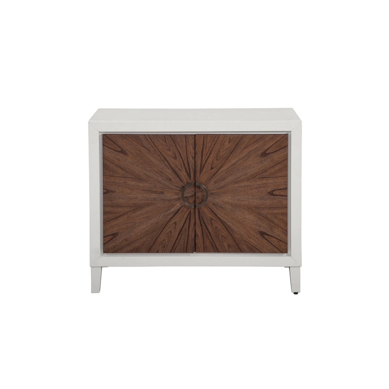 Meuble d'appoint 2 portes en bois