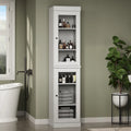 Meuble de salle de bain 100 % bois massif 42 cm avec portes en option Imports