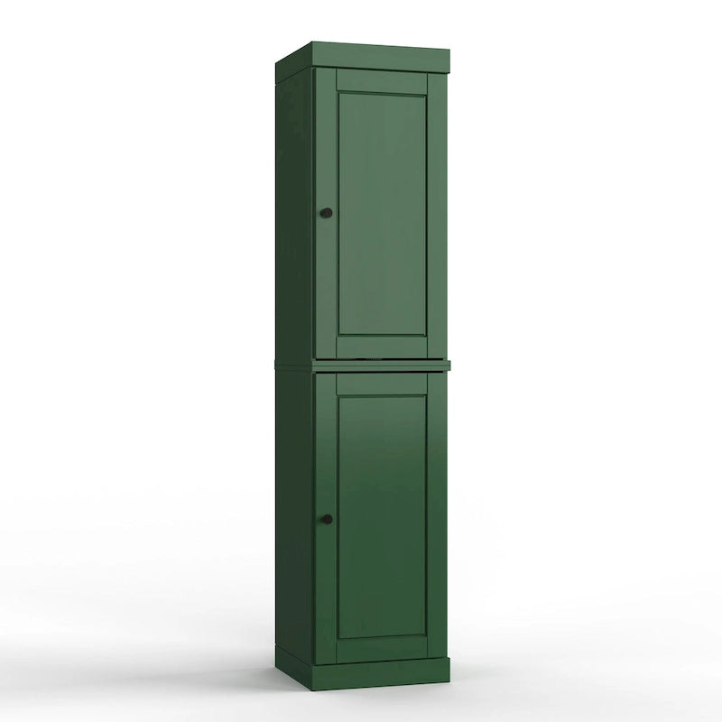Meuble de salle de bain 100 % bois massif 42 cm avec portes en option Imports