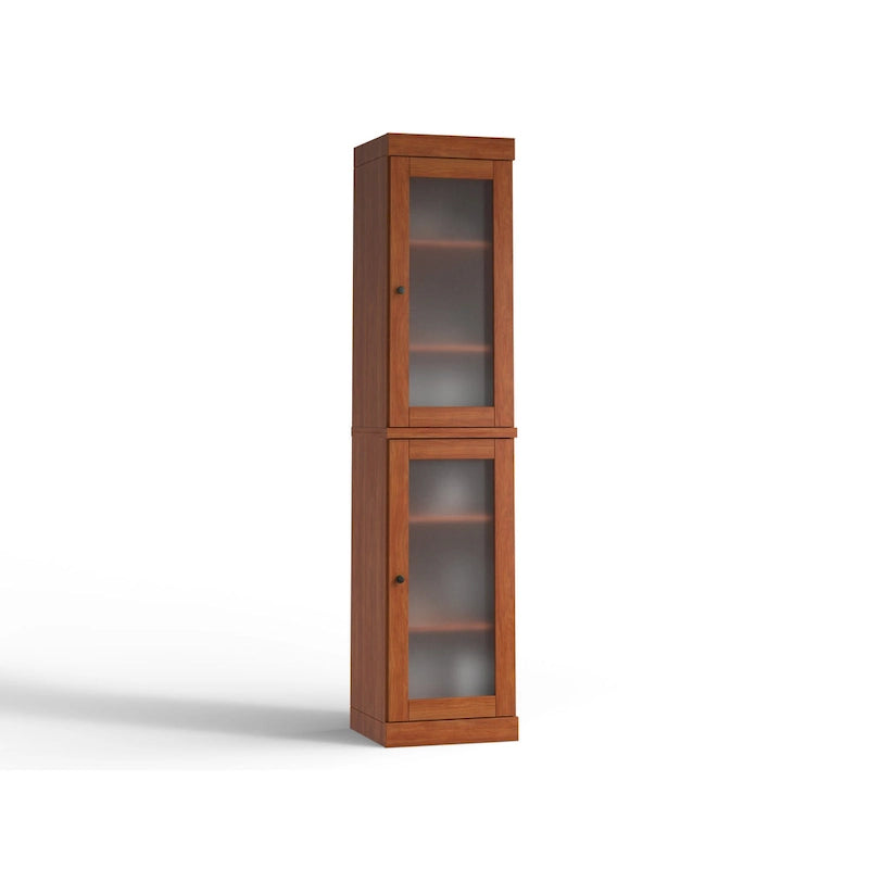 Meuble de salle de bain 100 % bois massif 42 cm avec portes en option Imports